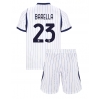Inter Milan Nicolo Barella #23 Bortatröja Barn 2026-27 Kortärmad (+ Korta byxor) Inter Milan Nicolo Barella #23 Bortatröja Barn 2026-27 Kortärmad (+ Korta byxor)